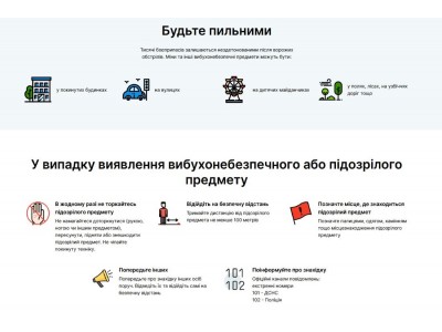 Як поводитися у випадку виявлення підозрілого предмету.